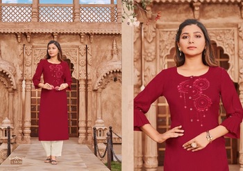 KALAROOP OCTAVIA VOL 14 DESIGNER KURTIS ONLINE SUPPLIER SURAT