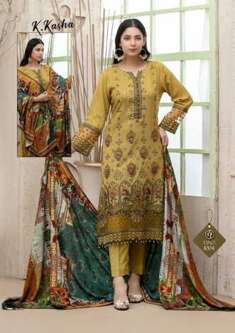 KEVAL FAB K KASHA VOL 1 PAKISTANI KARACHI SUITS AT BEST PRICE