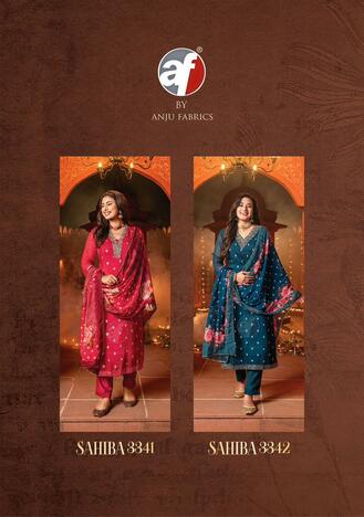 ANJU FABRICS SAHIBA VOL 5 KURTIS LATEST CATALOGUE