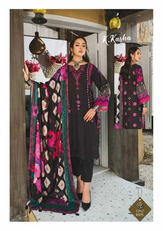 KEVAL FAB K KASHA VOL 1 PAKISTANI KARACHI SUITS AT BEST PRICE