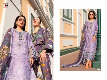 DEEPSY SUITS MUSHQ LUXURY LAWN 23 CAMBRIC COTTON PAKISTANI SUITS