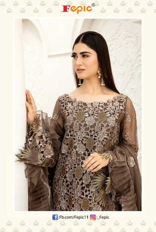 FEPIC ROSEMEEN C 1175 PAKISTANI SUITS NEW CATALOGUE