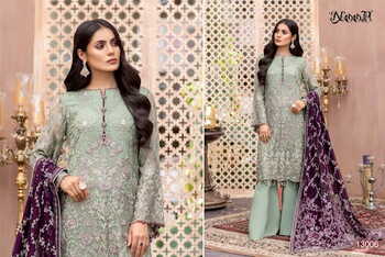 NOOR AASIM JOFA GEORGETTE PAKISTANI SUITS WHOLESALE