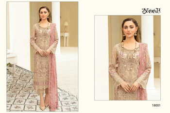 NOOR RANGOON VOL 3 GEORGETTE PAKISTANI SUITS LATEST CATALOGUE