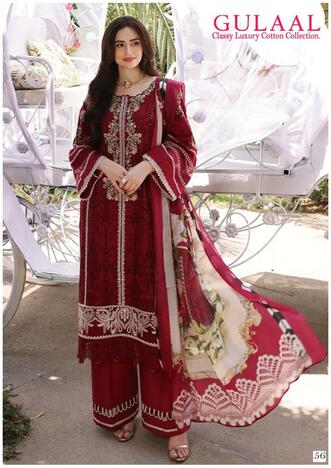 GULAAL VOL 6 CLASSY LUXURY KARACHI SUITS SUPPLIER SURAT