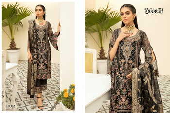 NOOR RANGOON VOL 3 GEORGETTE PAKISTANI SUITS LATEST CATALOGUE