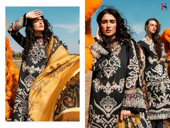 DEEPSY SUITS MUSHQ LUXURY LAWN 23 CAMBRIC COTTON PAKISTANI SUITS