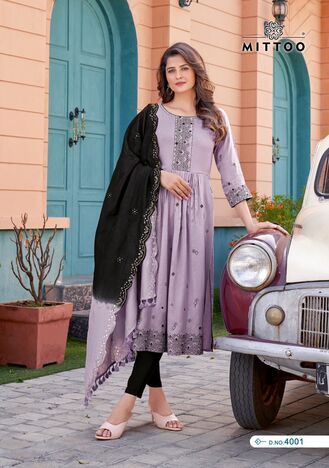 MITTOO ANTRA KURTI PANT WITH DUPATTA ONLINE SUPPLIER SURAT