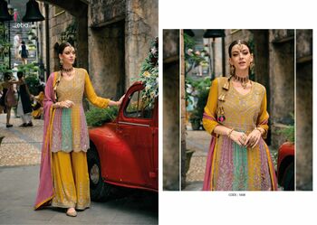 EBA LIFESTYLE BARBIE DESIGNER EMBROIDERY SUITS SURAT