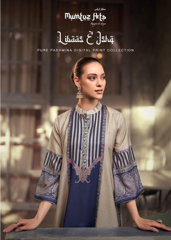 MUMTAZ ARTS LIBAS E ISHQ PASHMINA WINTER SUITS SURAT