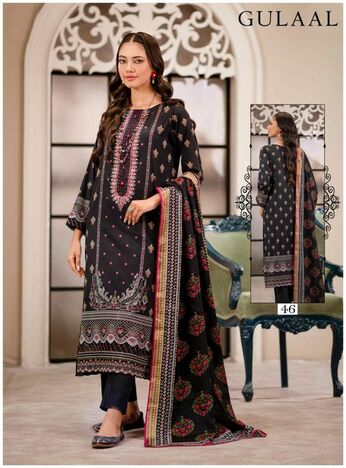 GULAAL CLASSY LUXURY COTTON COLLECTION VOL 5 COTTON KARACHI SUITS SURAT