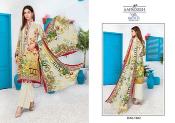 AAFROZEH REGALIA COTTON PRINTED KARACHI SUITS BEST PRICE