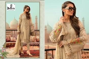 MAJESTY MARIA VOL 14 PAKISTANI COTTON PRINTED SUITS COLLECTION 2022