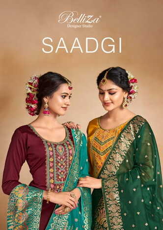 BELLIZA SAADGI JAM COTTON DIGITAL PRINTED SUITS AT BEST PRICE