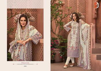 SHRADDHA DESIGNER BIN SAEED LAWN COLLECTION VOL 2 PAKISTANI SUITS CATALOGUE