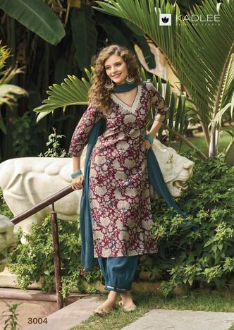 KADLEE BLOSSOM FANCY READYMADE HANDWORK KURTIS WHOLESALER IN SURAT