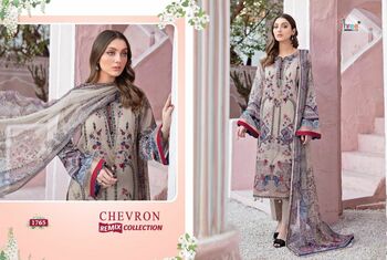 SHREE FABS CHEVRON REMIX COLLECTION PAKISTANI SUITS LATEST CATALOGUE 2021