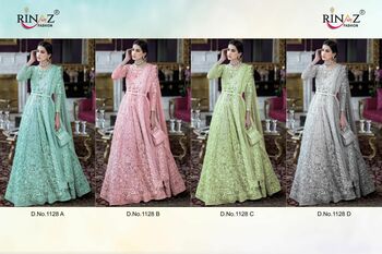 RINAZ FASHION D.NO 1128 WEDDING COLLECTION PAKISTANI SUITS