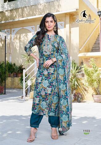 LADIES FLAVOUR SAACHI SALWAR SUITS DISTRIBUTOR IN SURAT 