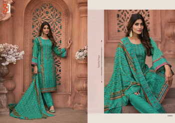 SHRADDHA DESIGNER BIN SAEED LAWN COLLECTION VOL 2 PAKISTANI SUITS CATALOGUE