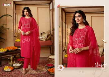 S4U WOMANIYA W-1 TO W-7 SERIES KURTI PANT WITH DUPATTA LATEST CATALOGUE