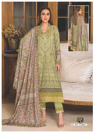 KEVAL FAB SOBIA NAJIR VOL 11 KARACHI PRINT SALWAR KAMEEZ WHOLESALER IN SURAT