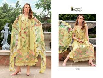 HAZZEL MARIA B MPRINT 23 VOL 4 COTTON EMBROIDERY PAKISTANI SUITS