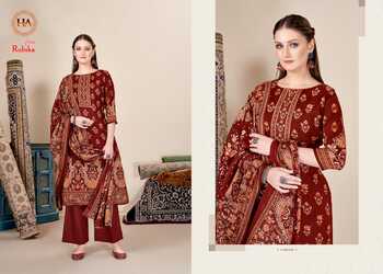 HARSHIT RUBIKA PASHMINA WINTER SUITS SUPPLIER SURAT