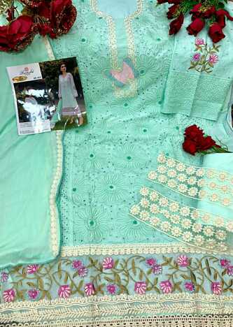 RAMSHA PRESENT R 403 & R 404 PAKISTANI SUITS