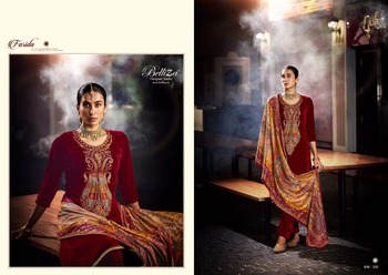 BELLIZA FARIDA VELVET SALWAR KAMEEZ WHOLESALER