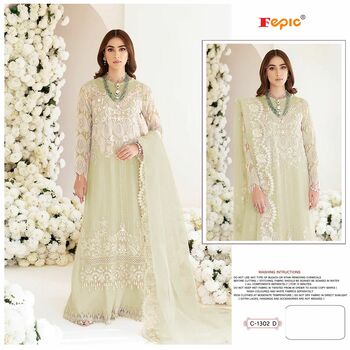 FEPIC ROSEMEEN C 1302 GEORGETTE PAKISTANI SUITS AT SURAT