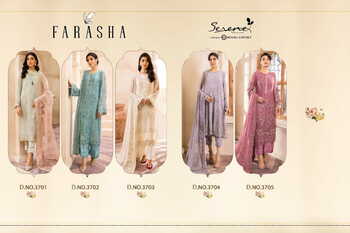 SERENE FARASHA PAKISTANI SALWAR KAMEEZ CATALOGUE