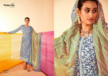 MUMTAZ ARTS PASTELS LAWN CAMBRIC COTTON DIGITAL PRINT SUITS SURAT