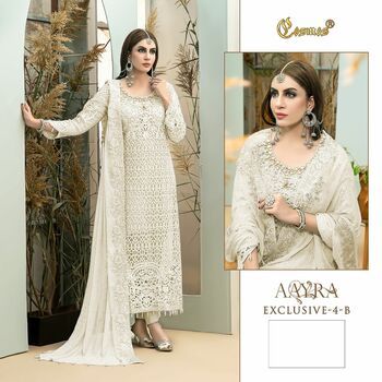 COSMOS AAYRA EXCLUSIVE VOL 4 PAKISTANI SUITS AT SURAT SUPPLIER