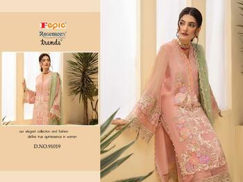 FEPIC ROSEMEEN TRENDS 91016 TO 91019 PAKISTANI SUITS WHOLESALER SURAT