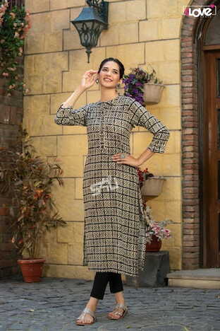 S4U GOLD VOL 4 RAYON FANCY KURTIS ONLINE SUPPLIER SURAT