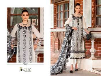 HAZZEL MARIA B MPRINT 23 VOL 4 COTTON EMBROIDERY PAKISTANI SUITS