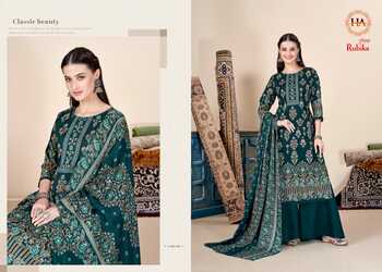 HARSHIT RUBIKA PASHMINA WINTER SUITS SUPPLIER SURAT