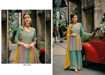 EBA LIFESTYLE BARBIE COLOR EDITION DESIGNER READYMADE SUITS SURAT