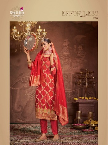 RADHIKA LIFESTYLE UTSAV READYMADE SUITS KARWA CHAUTH CATALOGUE