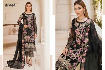 NOOR CHEVRON VOL 5  PAKISTANI GEORGETTE SALWAR KAMEEZ