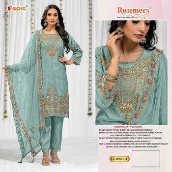 FEPIC ROSEMEEN C1696 PAKISTANI SALWAR KAMEEZ MANUFACTURE IN SURAT