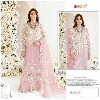 FEPIC ROSEMEEN C 1302 GEORGETTE PAKISTANI SUITS AT SURAT