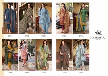 ISHAAL PRINTS GULMOHAR VOL 27 LAWN KARACHI SUITS LATEST CATALOGUE