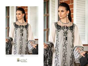 HAZZEL MARIA B MPRINT 23 VOL 4 COTTON EMBROIDERY PAKISTANI SUITS