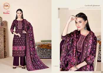 HARSHIT RUBIKA PASHMINA WINTER SUITS SUPPLIER SURAT