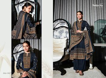 MUMTAZ ARTS MEHR PASHMINA PRINT EMBROIDERY SUITS WINTER SEASON