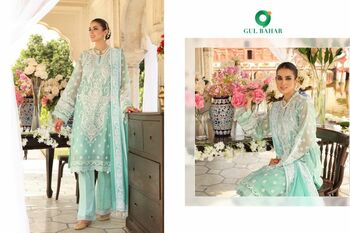 GUL BAHAR MOHTAAZ PAKISTANI SUITS LATEST CATALOGUE 2021