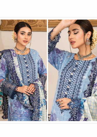 KEVAL FAB KAIRA LUXURY LAWN VOL 12 KARACHI SUITS ONLINE SUPPLIER