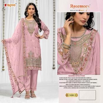 FEPIC ROSEMEEN C1696 PAKISTANI SALWAR KAMEEZ MANUFACTURE IN SURAT